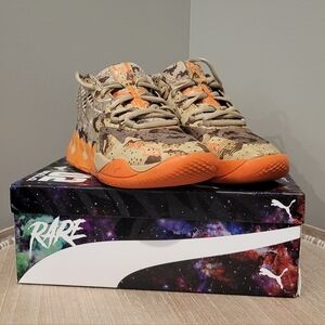 Puma X Lamelo Ball MB.01 Youth Digital Camo Basketball Shoes Size 5